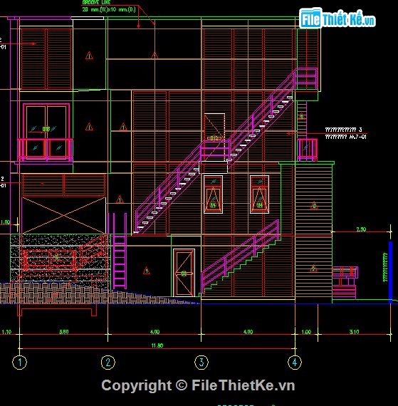 biệt thự 12x12m,kiến trúc 4 tầng,mẫu nhà 4 tầng