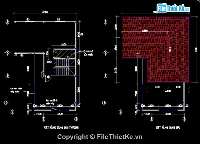 kiến trúc biệt thự,mẫu nhà chữ L,nhà L 3 tầng