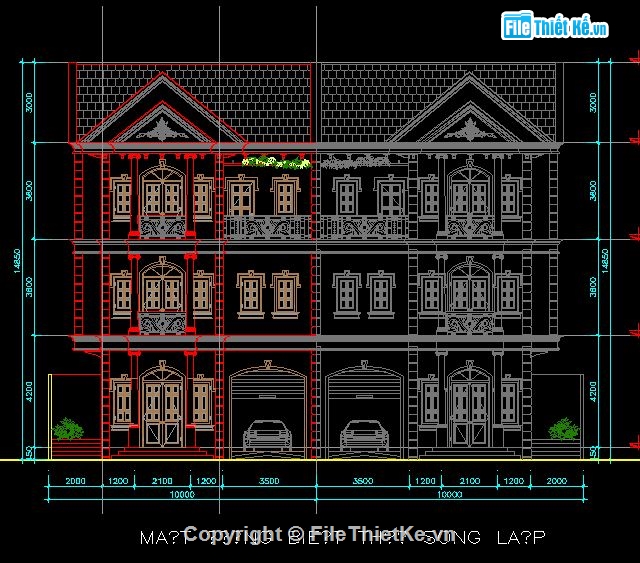 Phối cảnh biệt thự,kiến trúc biệt thự,Bản vẽ kiến trúc Nhà,mẫu nhà biệt thự đẹp