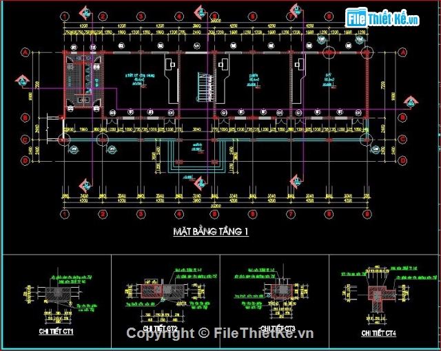 cải tạo trường học,bản vẽ trường học,trường học 2 tầng,trường tiểu học Khánh Thượng