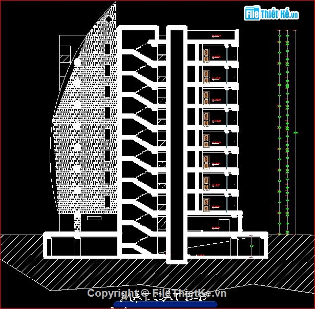 bản vẽ chung cư,kiến trúc chung cư 10 tầng,chung cư cao tầng