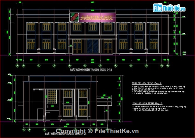 kiến trúc ngân hàng,cải tạo ngân hàng NN&PT,Dự toán cải tạo ngân hàng