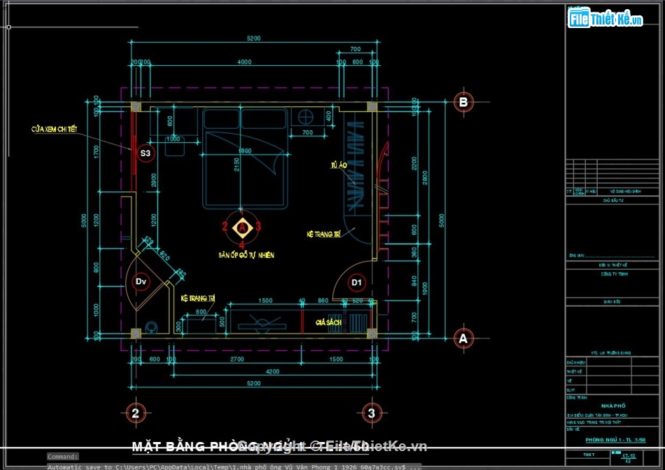 file cad nhà phố 5 tầng,cad nhà phố 5 tầng 5x15.5m,bản vẽ cad nhà 5 tầng,dwg kiến trúc nhà 5 tầng