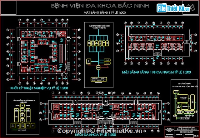 Bệnh viện đa khoa Bắc Ninh,bản vẽ bệnh viện Bắc Ninh,thiết kế bệnh viện,mẫu bệnh viện có phối cảnh