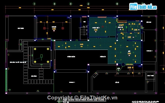 biệt thự 4 tầng,bản vẽ nhà 4 tầng,nhà 4 tầng mái thái,biệt thự 11x15m