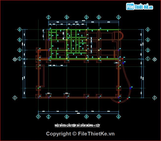 khách sạn 4 tầng,kiến trúc khách sạn,kết cấu khách sạn,khách sạn kích thước 28 x 33m