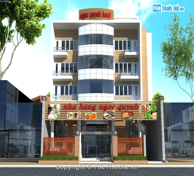 Khách sạn Ngọc Quỳnh,kiến trúc khách sạn Ngọc Quỳnh,kết cấu khách sạn Ngọc Quỳnh