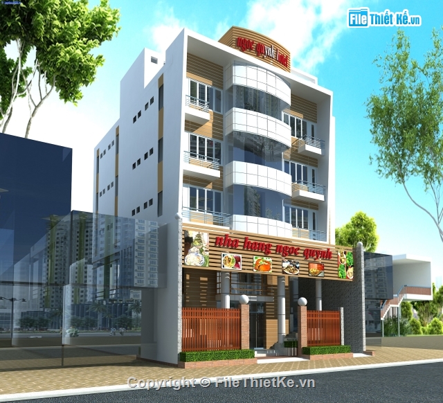 Khách sạn Ngọc Quỳnh,kiến trúc khách sạn Ngọc Quỳnh,kết cấu khách sạn Ngọc Quỳnh