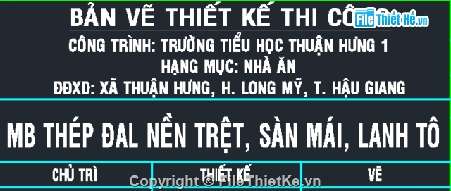 nhà ăn trường học,bản vẽ nhà ăn trường học,thiết kế nhà ăn trường học,thiết kế nhà ăn