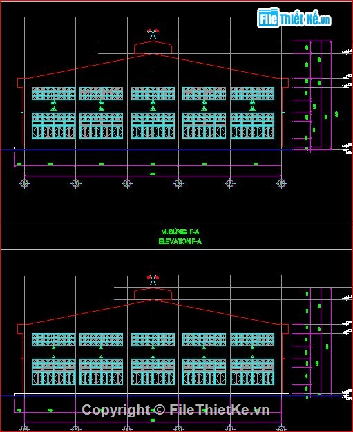Bản vẽ kiến trúc Nhà xưởng,kết cấu kiến trúc  nhà xưởng thành phẩm,Nhà xưởng thành phẩm VIP