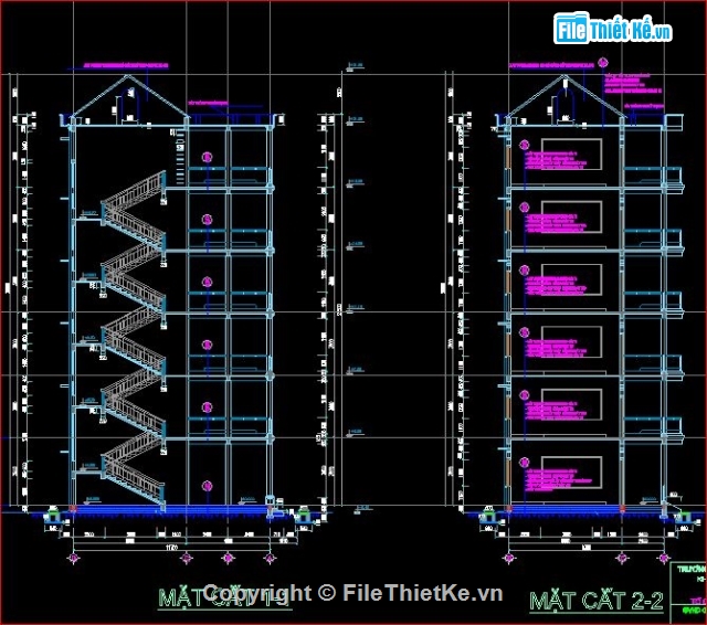 bản vẽ kết cấu,kết cấu trường THPT Hà Trung,mẫu trường học Hà Trung