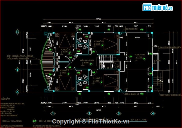 kiến trúc khách sạn,khách sạn Phú Quốc,bản vẽ khách sạn đẹp