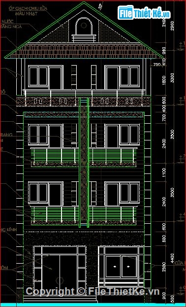 kiến trúc khách sạn,khách sạn Phú Quốc,bản vẽ khách sạn đẹp