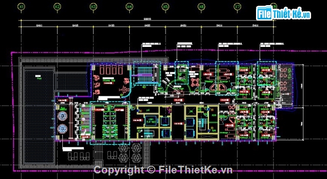 kiến trúc khách sạn 15 tầng,Kiến trúc Khách sạn Sông Hàn,Bản vẽ Kiến trúc Khách sạn