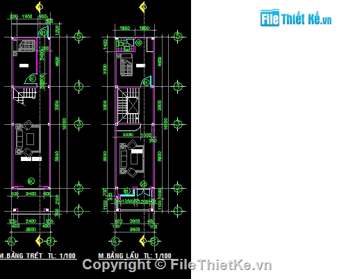 thiết kế Nhà Phố 2 tầng,mặt bằng nhà phố,bản vẽ chi tiết nhà phố