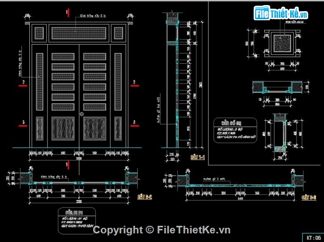 bản vẽ nhà trệt,nhà trệt mái thái,nhà trệt 3 phòng ngủ