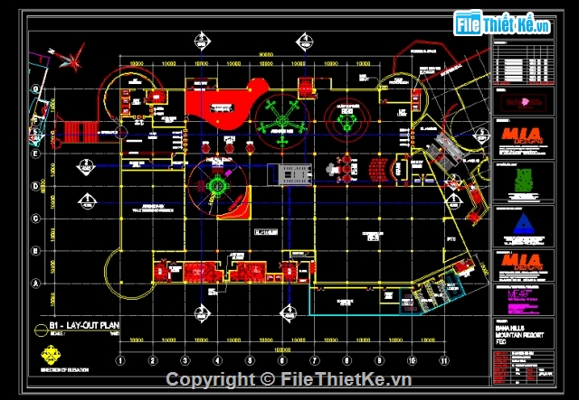 khu nghỉ dưỡng,Bản vẽ kiến trúc Nhà,nhà khu nghỉ dưỡng,thiết kế nhà khu nghỉ dưỡng