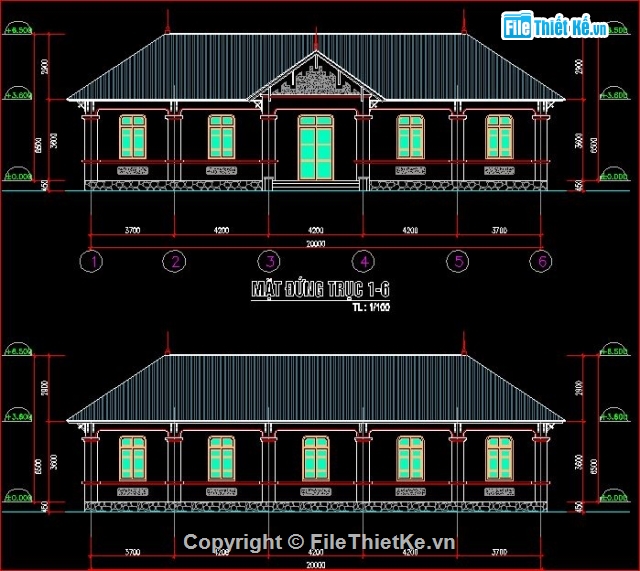 kiến trúc nhà ăn công nhân,file cad kiến trúc nhà ăn,nhà máy bột nghiền Nghệ An