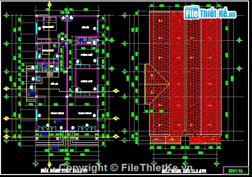 Bản vẽ,nhà cấp 4,kiến trúc nhà cấp 4,mái nhà,kiến trúc nhà,nhà mái thái