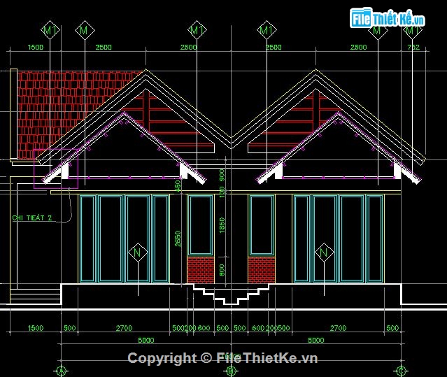 Bản vẽ,nhà cấp 4,kiến trúc nhà cấp 4,mái nhà,kiến trúc nhà,nhà mái thái