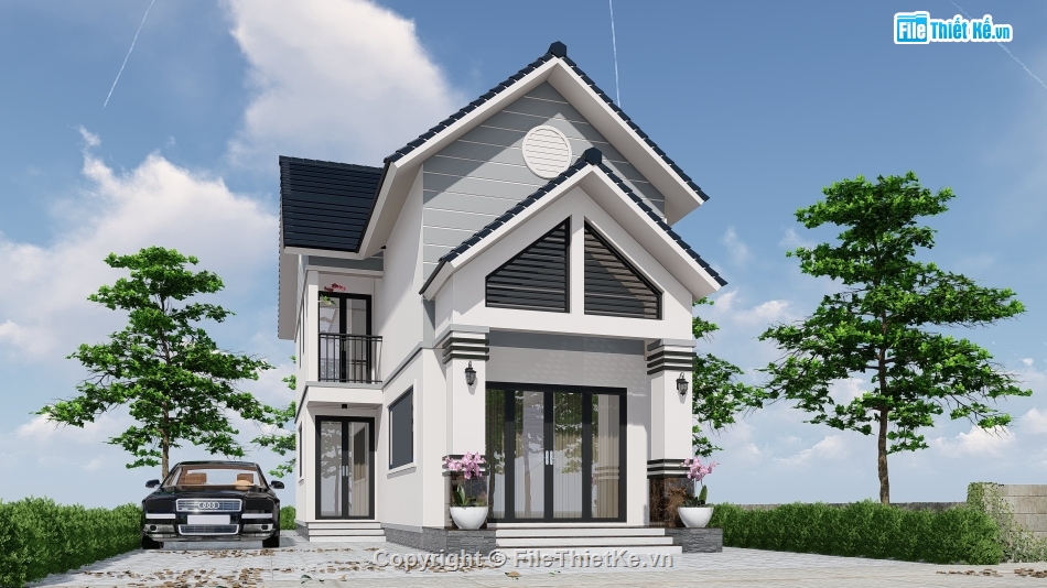 nhà gác lửng mái thái,nhà gác lửng 6x15m,gác lửng mặt tiền 6m,Nhà cấp 4 gác lửng,nhà gác lửng