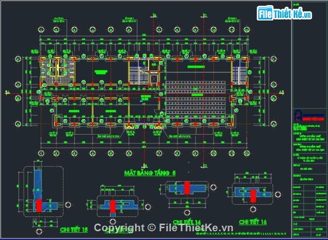 Nhà hiệu bộ,Nhà làm việc 5 tầng,kiến trúc nhà điều hành,nhà làm việc trụ sở,nhà điều hành trường CĐ,bản vẽ nhà điều hành