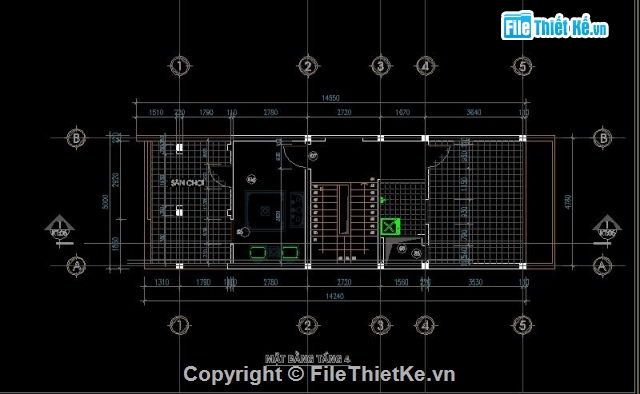 Nhà phố kích thước4.8x15m,nhà có phối cảnh,mẫu nhà phố đẹp