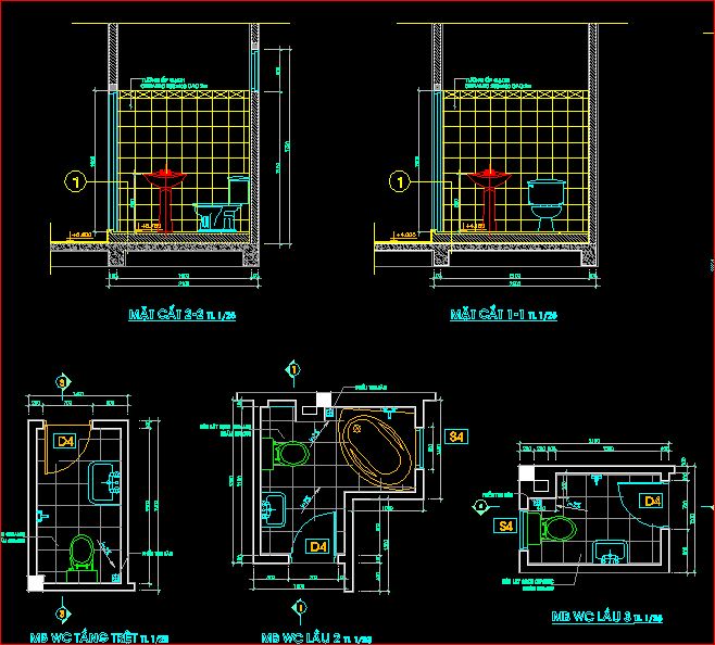 kiến trúc nhà ở,kiến trúc 4 tầng rưỡi,nhà phố kích thước 4 x 15m