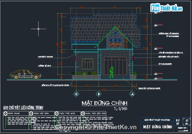 nhà cấp 4,1 tầng,nhà ở cấp 4,kiến trúc 1  tầng