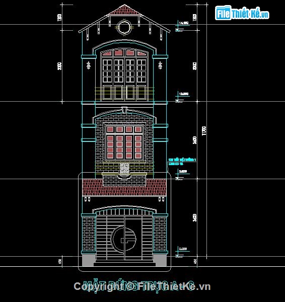 1 trệt 2 lầu,Nhà phố 1 trệt 2 lầu,Kiến trúc nhà phố,nhà kích thước 3.9 x 16.3m