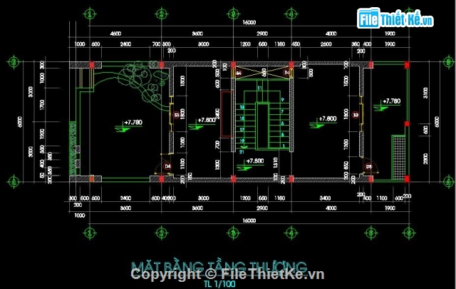 Bản vẽ,Bản vẽ nhà phố,nhà phố 3 tầng,kiến trúc 3 tầng