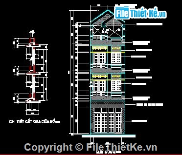 Bản vẽ nhà phố,nhà 4 tầng,kiến trúc nhà 2 tầng,kiến trúc 4 tầng,kiến trúc 2 tầng