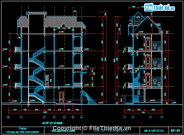 nhà phố 4tầng,Nhà phố 7.7x15.3,kiến trúc nhà phố