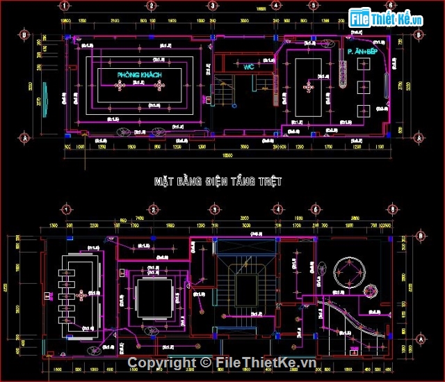 điện nội thất,bản vẽ kiến trúc,chi tiết mẫu nhà phố,mẫu nhà phố độc đáo