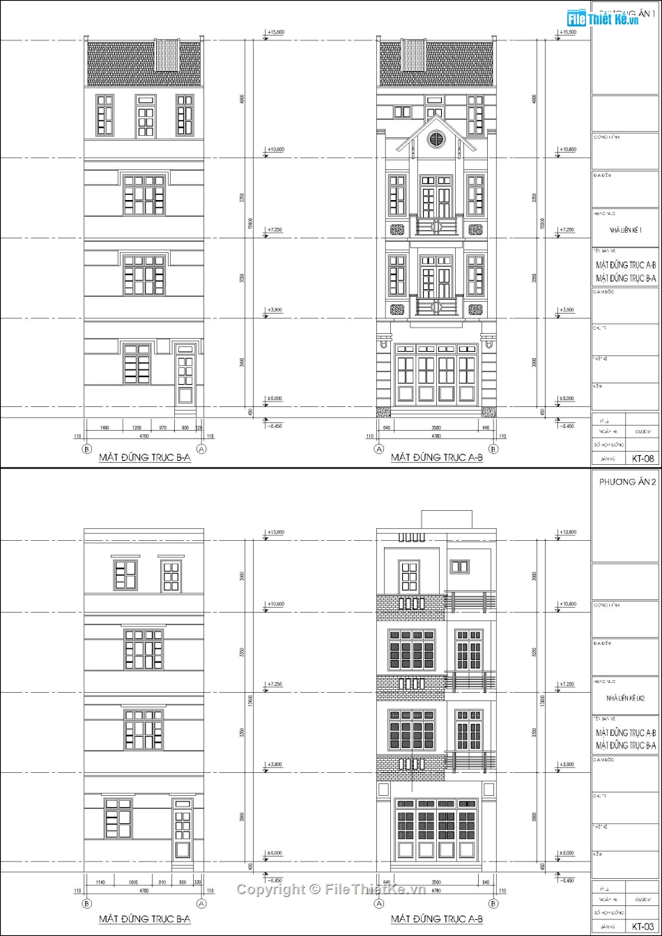 nhà ống 4 tầng,Nhà ống 3 tầng 1 tum,nhà phố 3 tầng 1 tum,bản vẽ nhà phố 3 tầng 1 tum,nhà phố 3 tầng 1 tum file cad