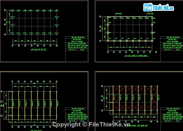 Bản vẽ kiến trúc Nhà thép tiền chế 38 phan đình phùng Công ty CP ...