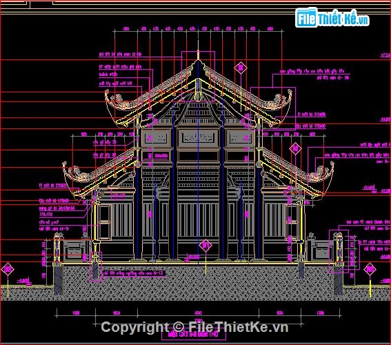 kiến trúc nhà thờ,mẫu nhà thờ 2 cấp,mẫu nhà thờ bát giác