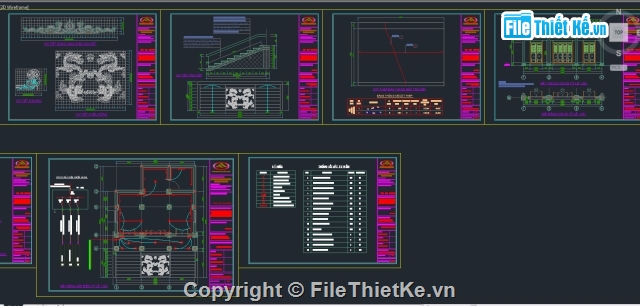 Bản vẽ,nhà thờ,Bản vẽ nhà thờ họ,phủ thờ