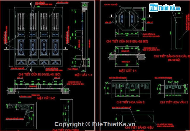 Bản vẽ nhà thờ họ,mẫu nhà thờ đẹp,mẫu nhà thờ 2 cấp