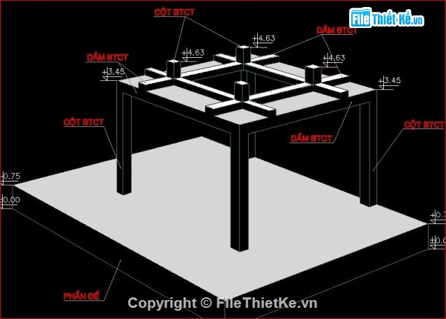 Bản vẽ nhà thờ họ,mẫu nhà thờ đẹp,mẫu nhà thờ 2 cấp