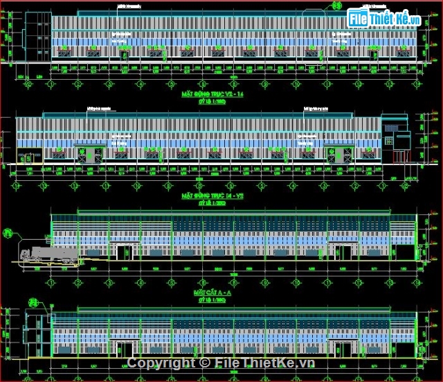 bản vẽ nhà xưởng,kiến trúc nhà điều hành,nhà điều hành KCN Tràng Duệ