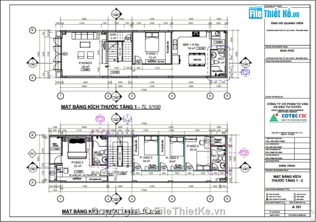 revit kiến trúc nhà phố 4 tầng,nhà phố 3 tầng 1 tum 5x17.5m,bản vẽ điện nước nhà phố 4 tầng,mẫu nhà phố 3 tầng 1 tum