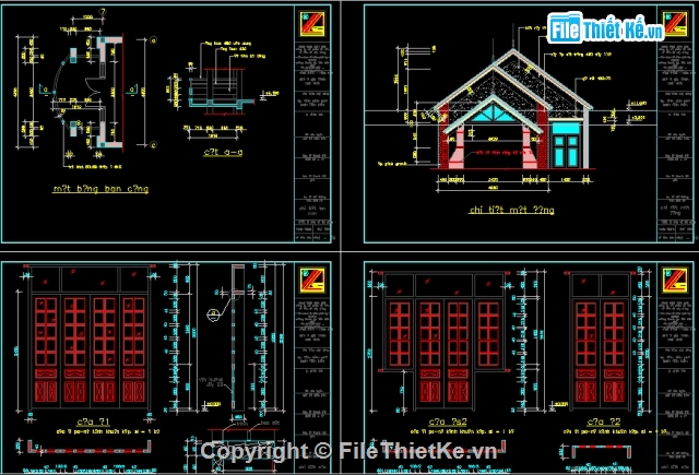 Bản vẽ chi tiết,Kiến trúc nhà phố,Bản vẽ nhà phố,nhà phố 6.17x17.52m