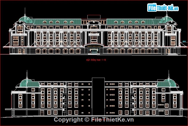 kiến trúc tràng tiền,bản vẽ tràng tiền Plaza,thiết kế tràng tiền Plaza