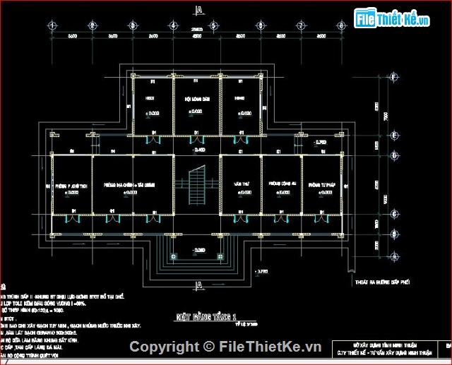 trụ sở làm việc,bản vẽ trụ sở,kiến trúc nhà ở,bản vẽ kiến trúc