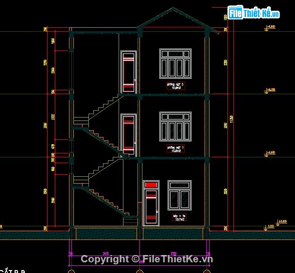 nhà 3 tầng kiểu mới,mẫu nhà 3 tầng mới,bản vẽ nhà 3 tầng