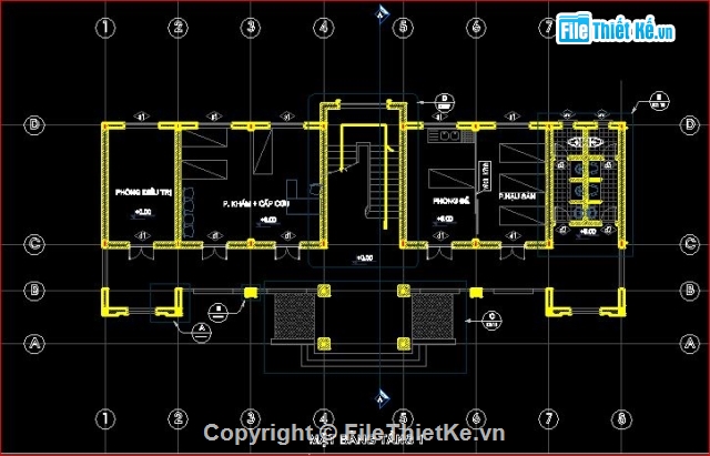 trạm y tế xã,bản vẽ trạm y tế xã,thiết kế trạm y tế xã,kiến trúc trạm y tế,kết cấu trạm y tế