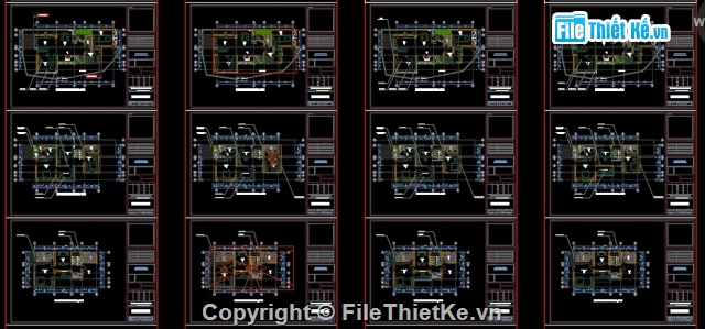 abnr vẽ cad biệt thự 3 tầng KT 9.6x18m,bản vẽ thiết kế biệt thự 3 tầng,bản vẽ cad biệt thự kích thước 9.6x18m,biaatj thự mặt tiền 9.6m