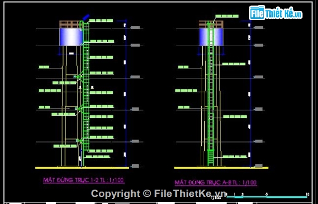 Bản vẽ xưởng sản xuất,Bản vẽ kiến trúc Nhà xưởng,xưởng sản xuất,Xưởng sửa chữa,Nhà bảo vệ,Nhà để xe