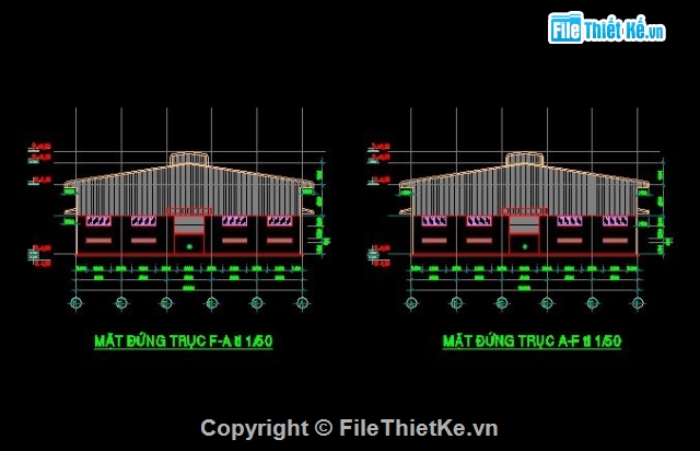 Bản vẽ xưởng sản xuất,Bản vẽ kiến trúc Nhà xưởng,xưởng sản xuất,Xưởng sửa chữa,Nhà bảo vệ,Nhà để xe